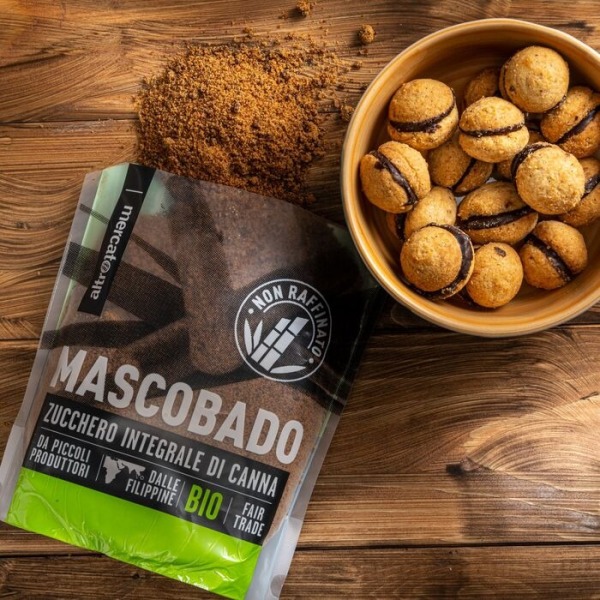 Zucchero integrale di canna Mascobado