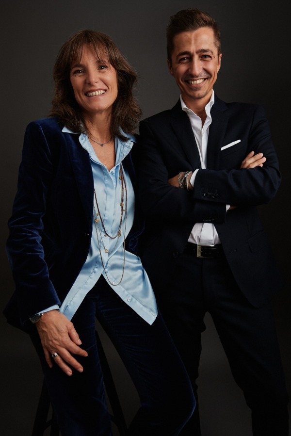 Marc Buisson e Mariacristina Bertolini
