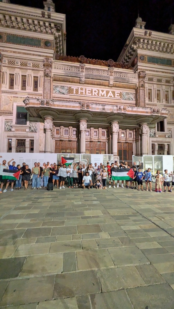 Manifestazione del 27 luglio indetta da LOTTA su Instagram per “Ultimo Giorno per Gaza” da cui è nata “Salso per la Palestina”
