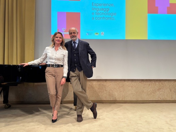 Antonio Calabrò e Eleonora Calavalle CEO di Pennelli Cinghiale