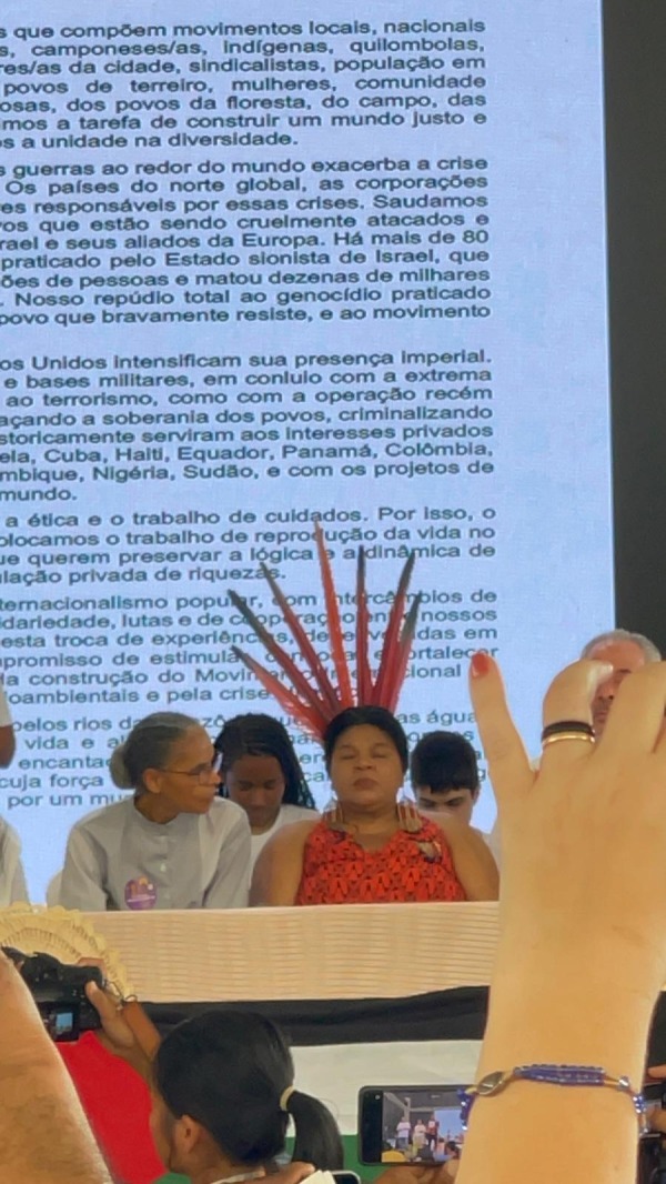 Cùpula dos Povos - Dichiarazione Finale