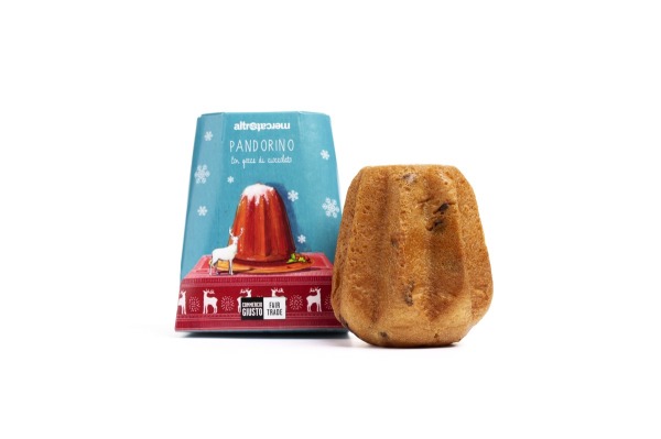 PANDORINO CON GOCCE DI CIOCCOLATO 
