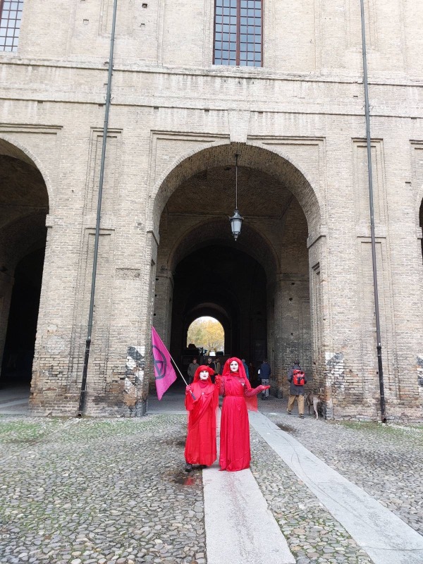 Extinction Rebellion: fiumi verdi a Parma