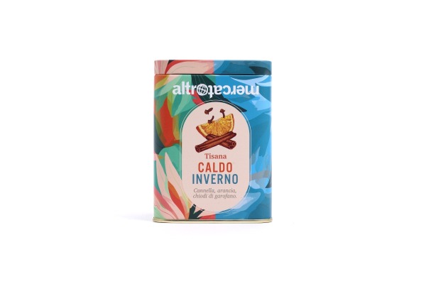 TISANA «CALDO INVERNO» in lattina riutilizzabile - 15 bustine