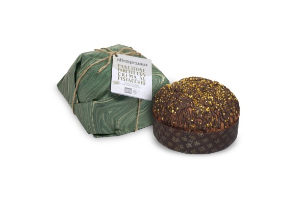 PANETTONE FARCITO CON NUOVA RICETTA DELLA CREMA AL PISTACCHIO