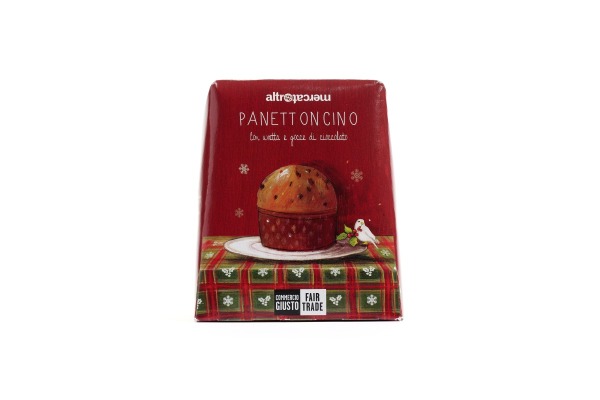 PANETTONCINO CON UVETTA E GOCCE DI CIOCCOLATO
