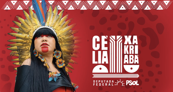 Célia Xakriabá, foto dal sito www.celiaxakriaba.com 