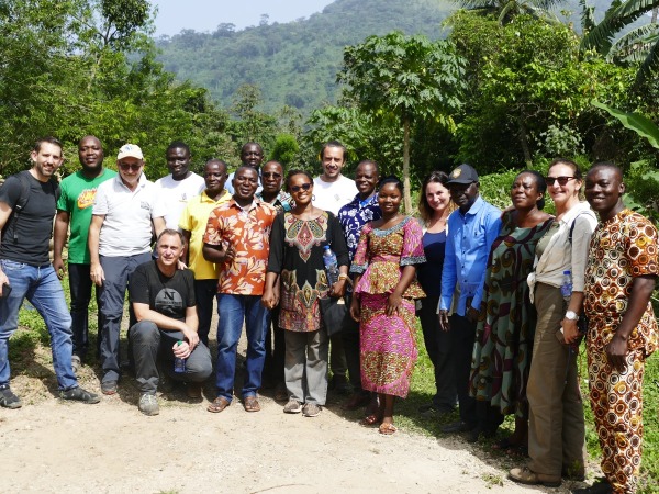 Foto di gruppo in Togo 
