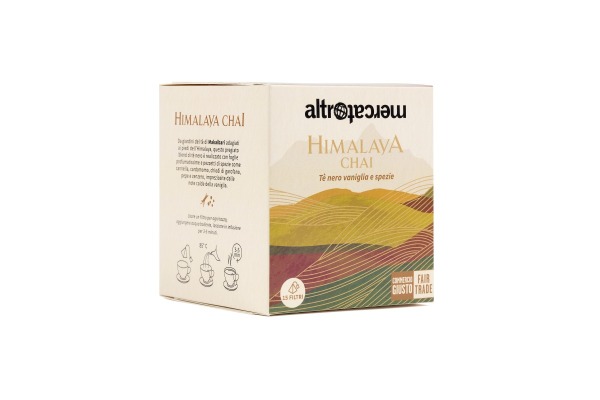 TÈ PIRAMIDALI DAI GIARDINI AI PIEDI DELL’HIMALAYA - versione «HIMALAYA CHAI» 