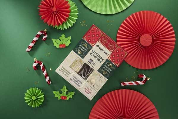 CONFEZIONE REGALO  3 STECCHE DI TORRONE ARTIGIANALE 