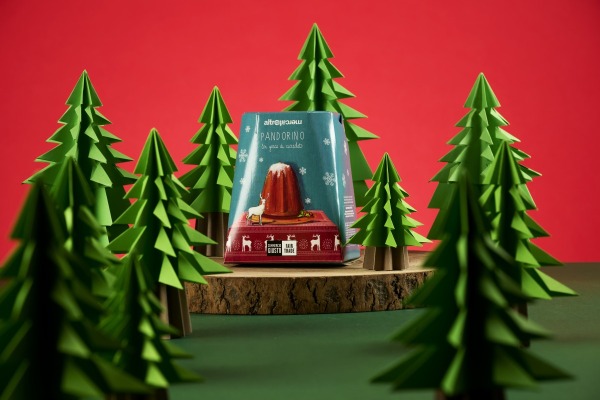 PANDORINO CON GOCCE DI CIOCCOLATO 
