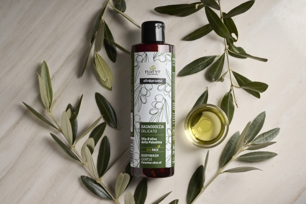Bagnodoccia delicato con olio di oliva 