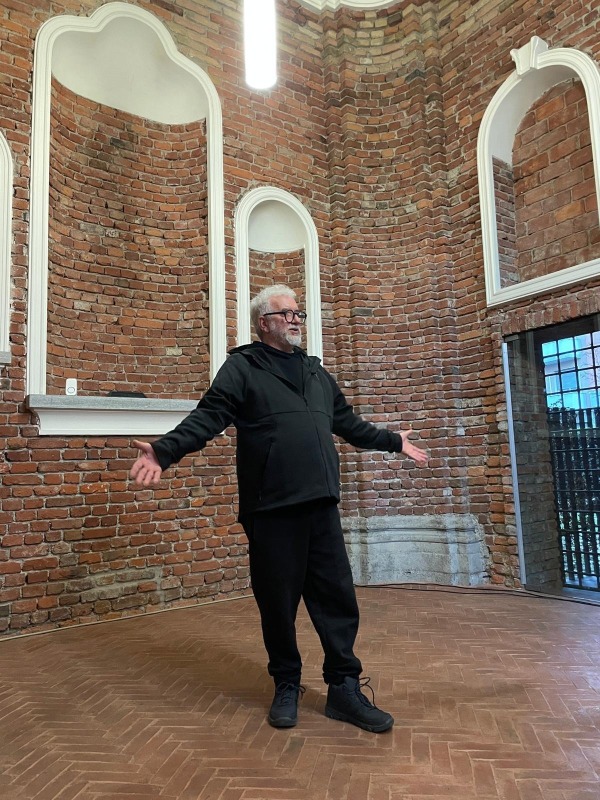 Mauro Sarina a lezione di teatro 