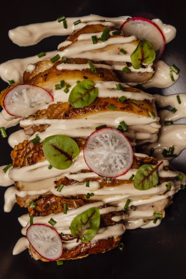 Rollè di pollo BBQ con salsa allo yogurt - Davide Bigarella