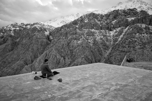 Thousands have lost their lives crossing these mountains. Kurdistan, Iran, 8 February 2019