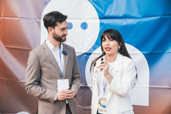 Adriano Bertone e Stefania Proietti