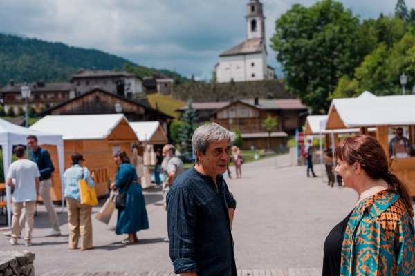 Marisandra Lizzi  e Michele Casula al Digital Detox Festival | Credit Mario Mele