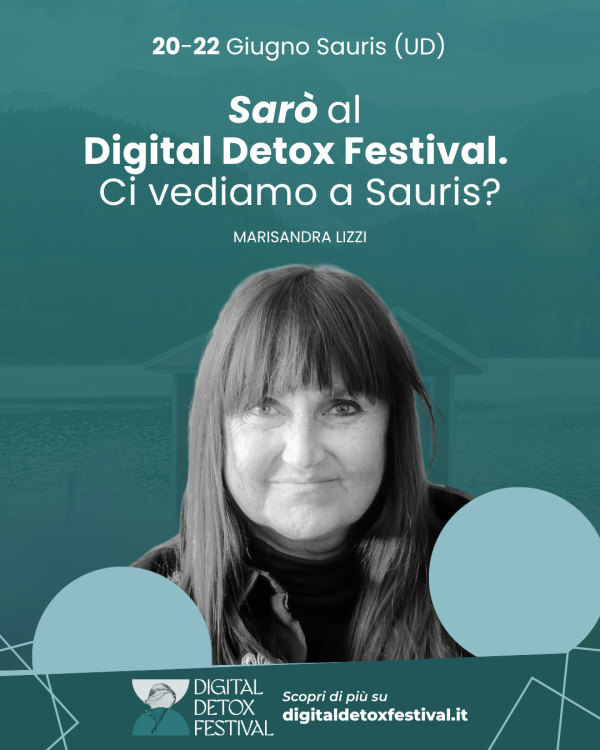 Locandina dell'intervento di Marisandra Lizzi