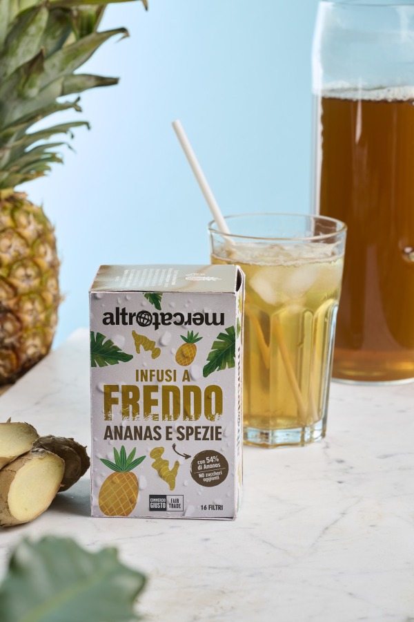 Ananas e spezie -  Infuso a freddo 16 filtri - 40 g