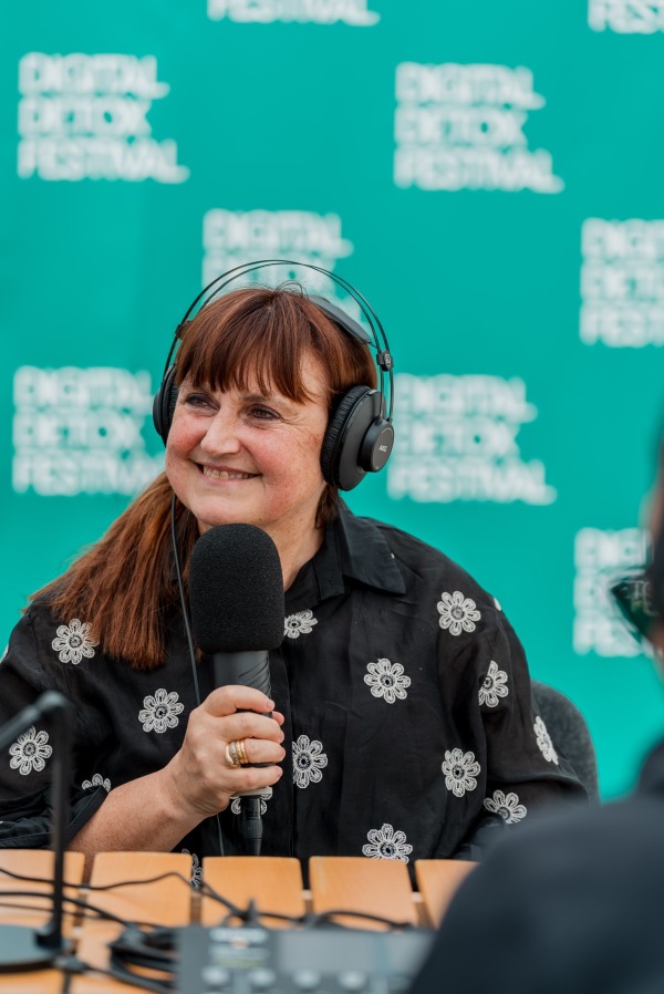 Marisandra Lizzi al Digital Detox Festival | Intervista Hacking Creativity | Credit Mario Mele	
