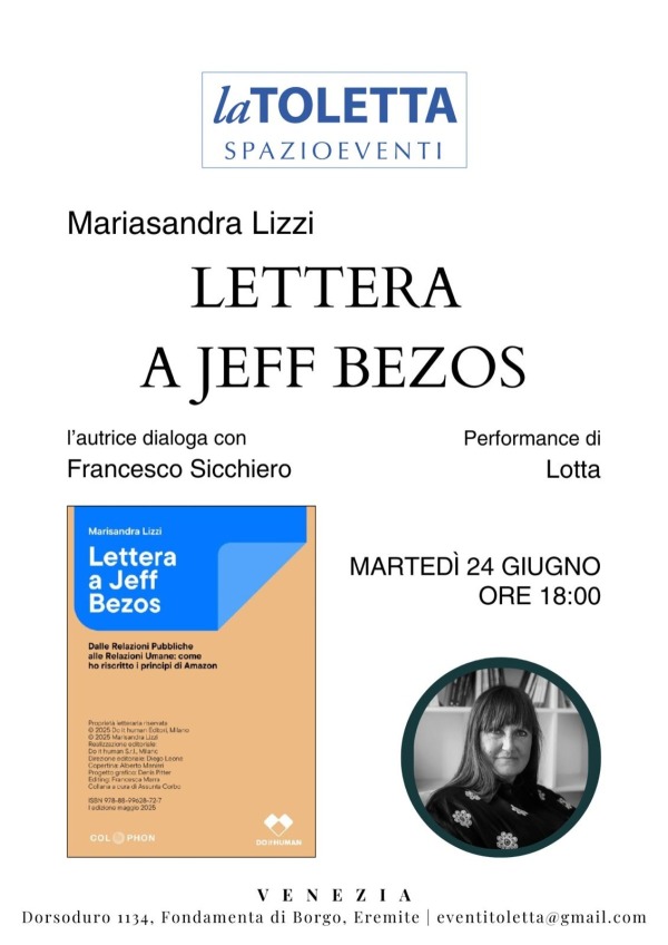 Locandina della presentazione 