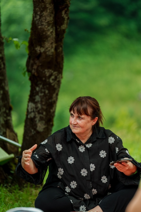 “meditazione del seme” guidata da Marisandra al Digital Detox Festival | Credit Mario Mele	