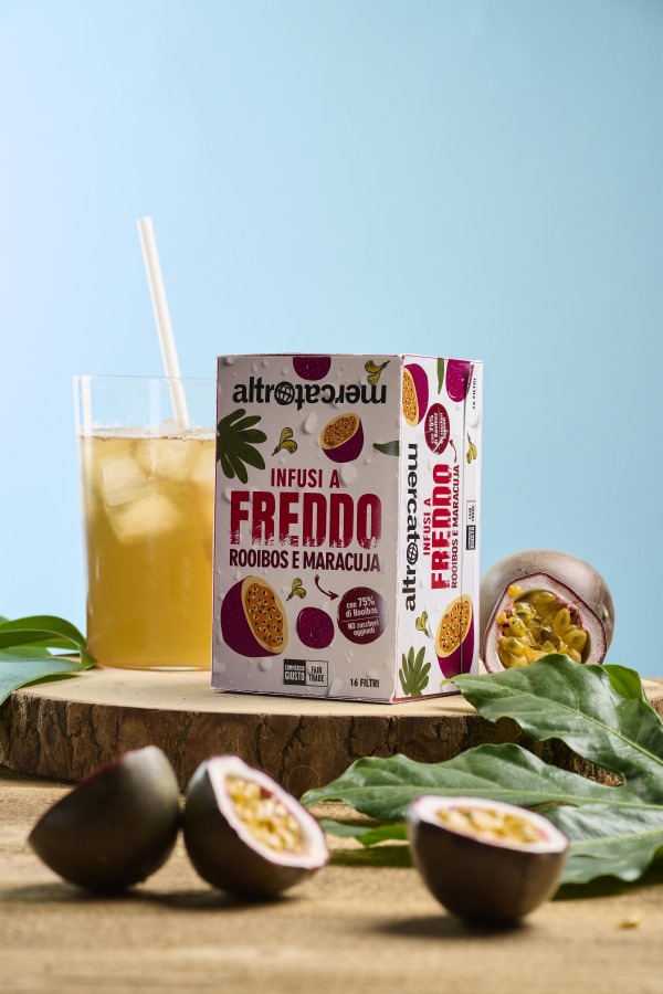 Rooibos e Maracujà - Infuso a freddo 16 filtri - 40 g