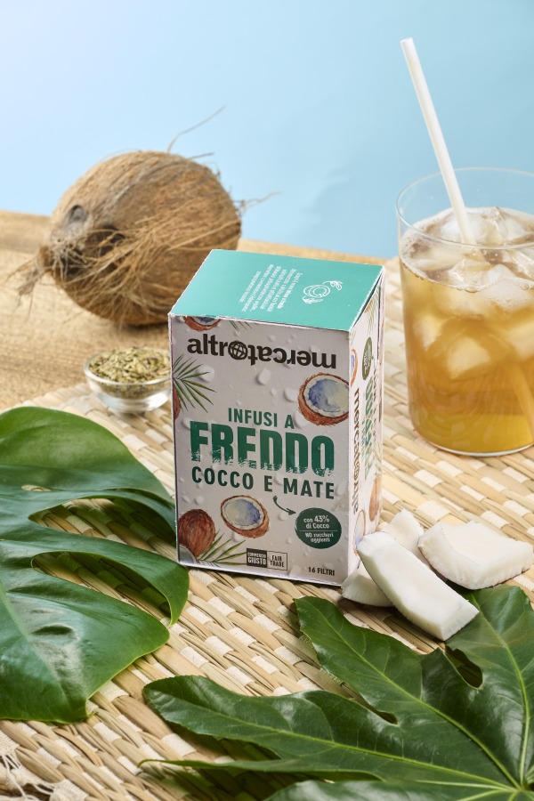 Cocco e mate - Infuso a freddo 16 filtri - 40 g