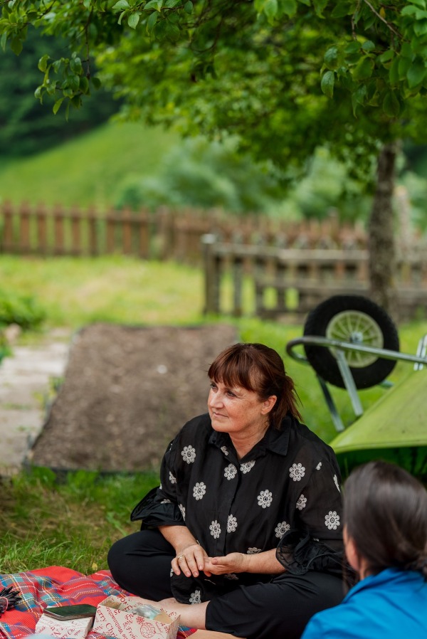 “meditazione del seme” guidata da Marisandra al Digital Detox Festival | Credit Mario Mele	