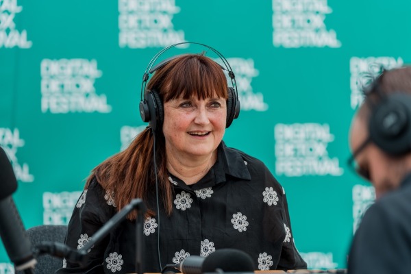 Marisandra Lizzi al Digital Detox Festival | Intervista Hacking Creativity | Credit Mario Mele	