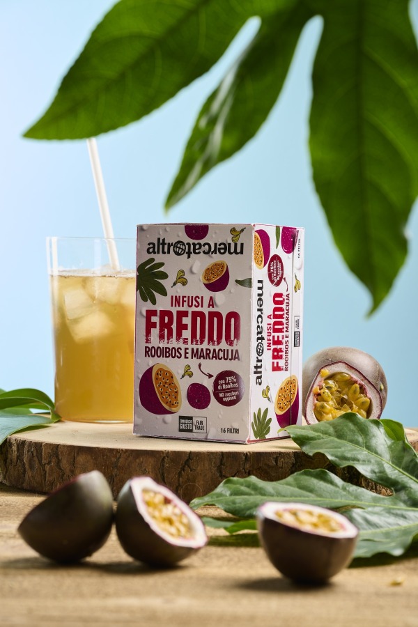 Rooibos e Maracujà - Infuso a freddo 16 filtri - 40 g