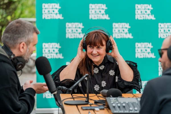 Marisandra Lizzi al Digital Detox Festival | Intervista Hacking Creativity | Credit Mario Mele	