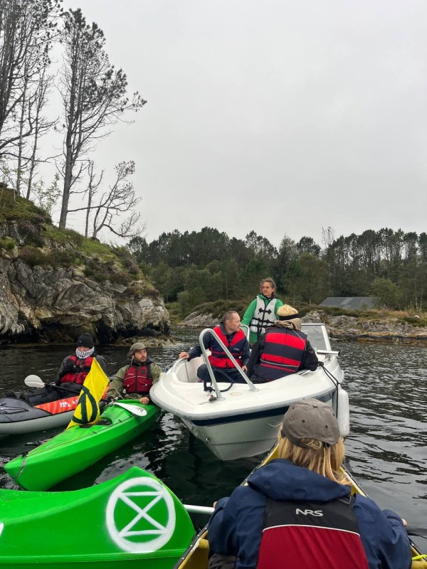 Climate Justice Coalition ed Extinction Rebellion |  Norvegia, 18 agosto