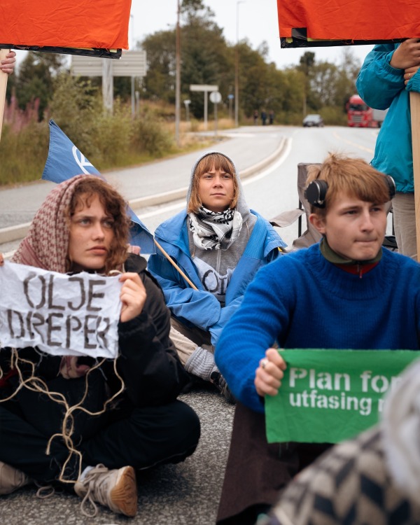 Greta | Nordic Climate Justice Coalition ed Extinction Rebellion |  Norvegia, 18 agosto