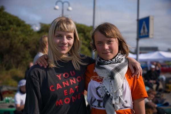 Greta e Aurora | Climate Justice Coalition ed Extinction Rebellion |  Norvegia, 18 agosto