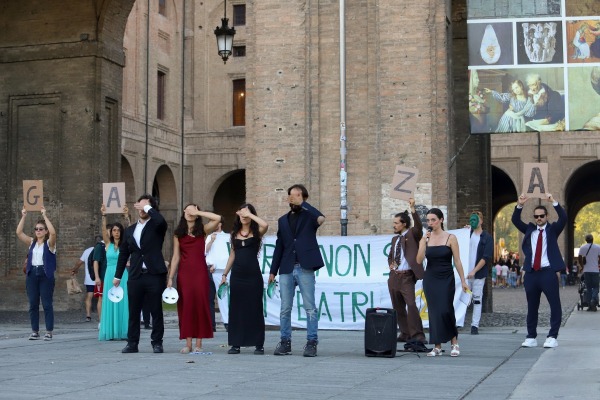 Verdi non solo nei teatri | prima azione XR Parma | Festival Verdi | Parma 20 settembre 2025  | Credits Lorenzo Menozzi