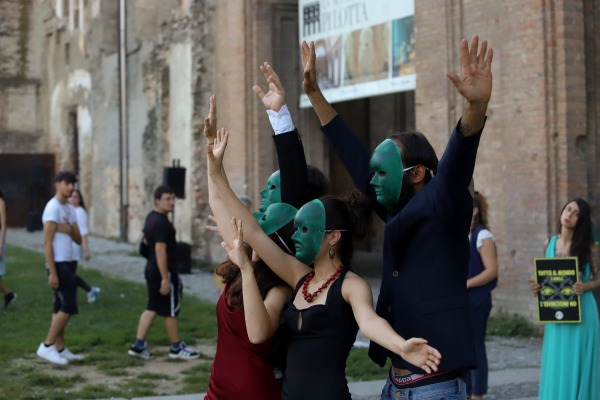 Verdi non solo nei teatri | prima azione XR Parma | Festival Verdi | Parma 20 settembre 2025  | Credits Lorenzo Menozzi