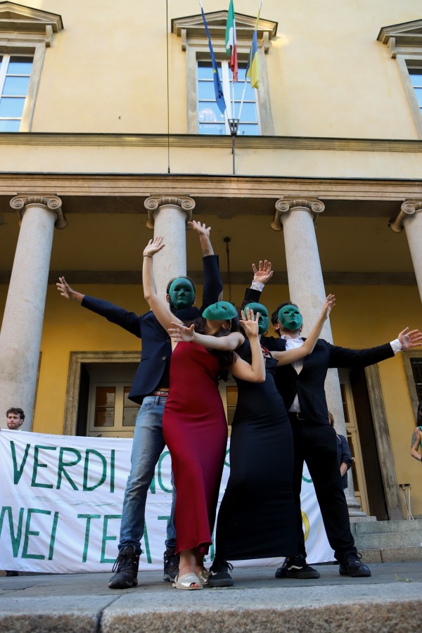 Verdi non solo nei teatri | prima azione XR Parma | Festival Verdi | Parma 20 settembre 2025  | Credits Lorenzo Menozzi