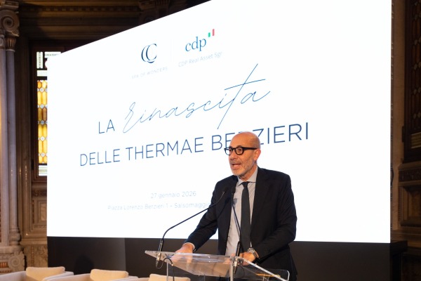 Michele Zuin | Presidente e l’Amministratore delegato di CDP Real Asset Sgr | La rinascita delle Thermae Berzieri | CDP Real Asset Sgr e QC SPA of Wonders | © Alice Pietrantonio
