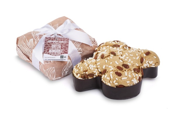 Colomba Mandorle e Uvetta senza canditi 