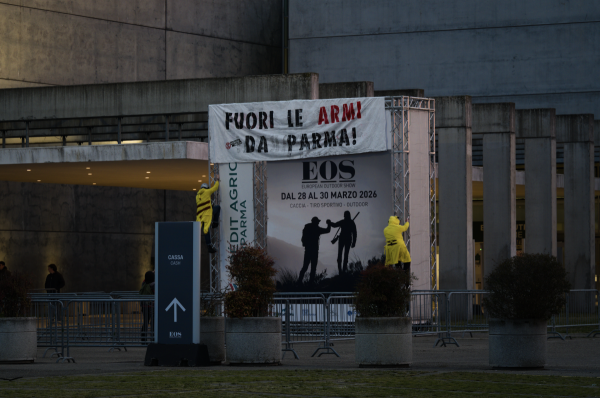 Azione Extinction Rebellion a Parma | giorno 2 domenica delle Palme  | EOS 