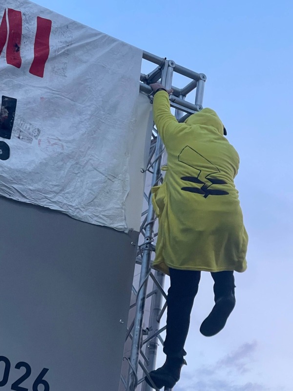 Azione Extinction Rebellion a Parma | giorno 2 domenica delle Palme  | EOS 