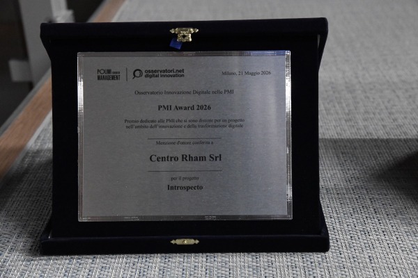 Centro Rham Srl  | PMI AWARD 2026 | Politecnico di Milano 