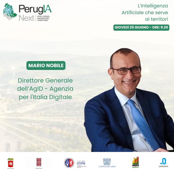 L’Intelligenza Artificiale che serve ai territori | 25 giugno 2026 | PerugIA Next
