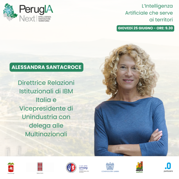L’Intelligenza Artificiale che serve ai territori | 25 giugno 2026 | PerugIA Next