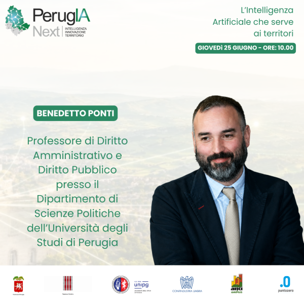 L’Intelligenza Artificiale che serve ai territori | 25 giugno 2026 | PerugIA Next