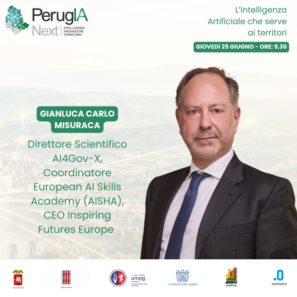 L’Intelligenza Artificiale che serve ai territori | 25 giugno 2026 | PerugIA Next