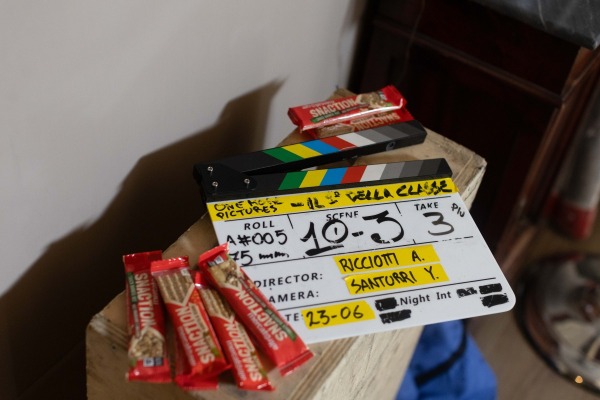 Momenti sul set 