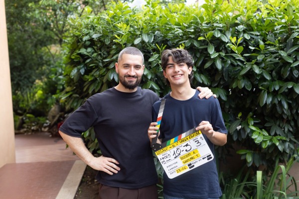 Momenti sul set 