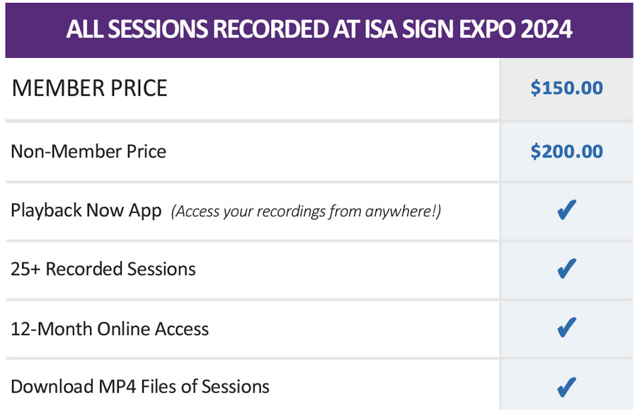 Package Comparison Chart